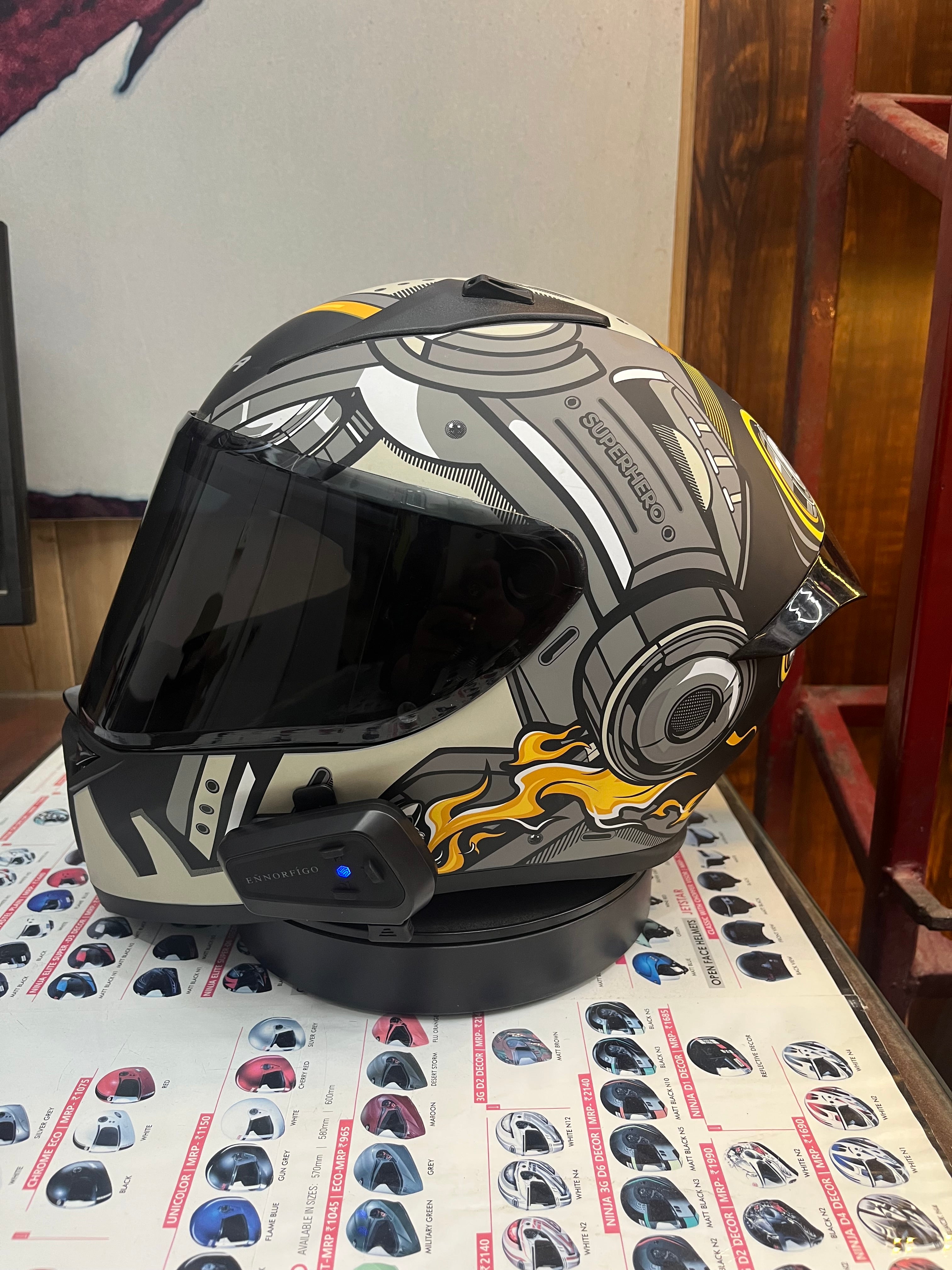 Vega Bolt Superhero With Bluetooth