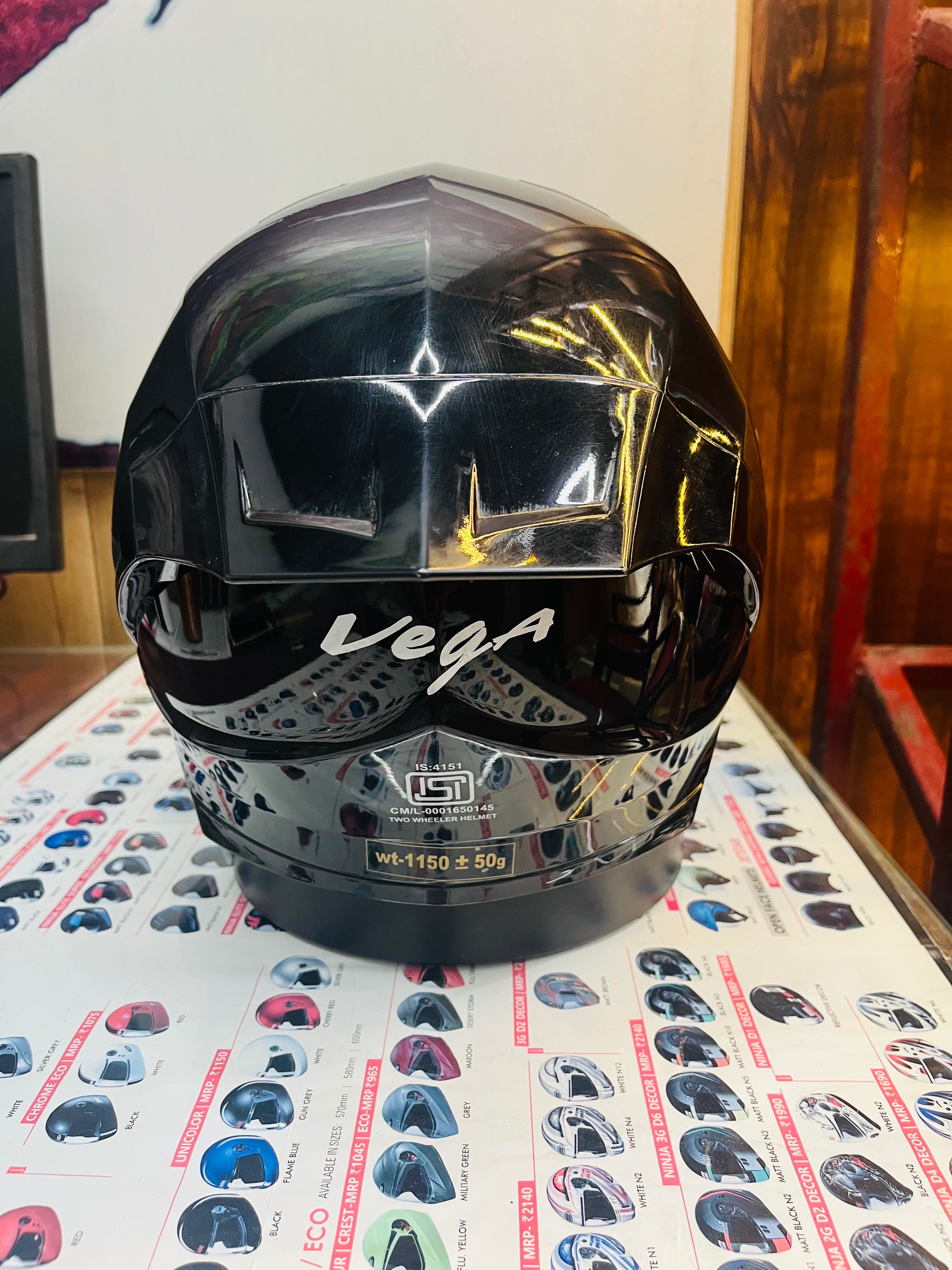 Vega Sonic with Bluetooth & Black Visor