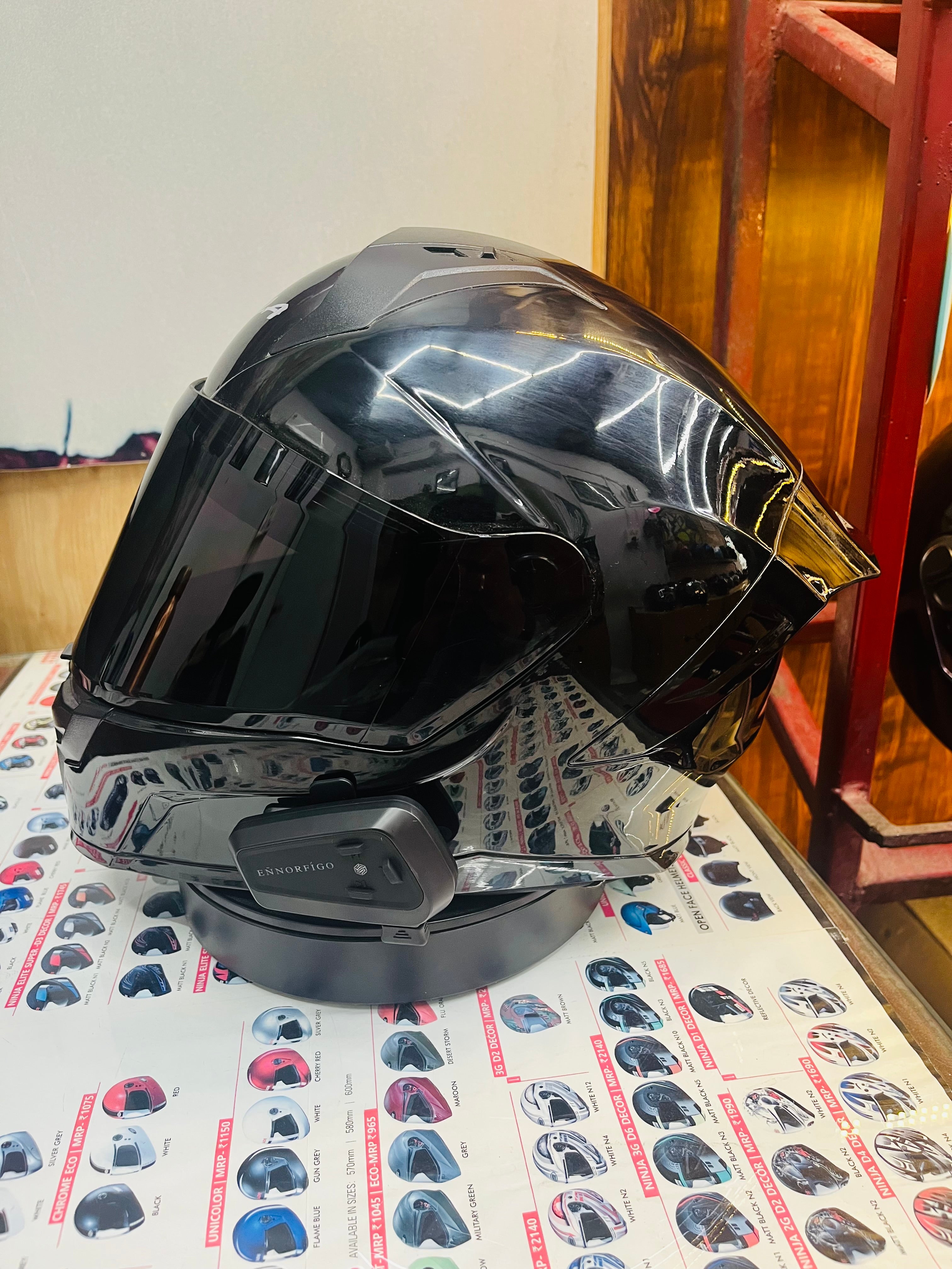 Vega Sonic with Bluetooth & Black Visor